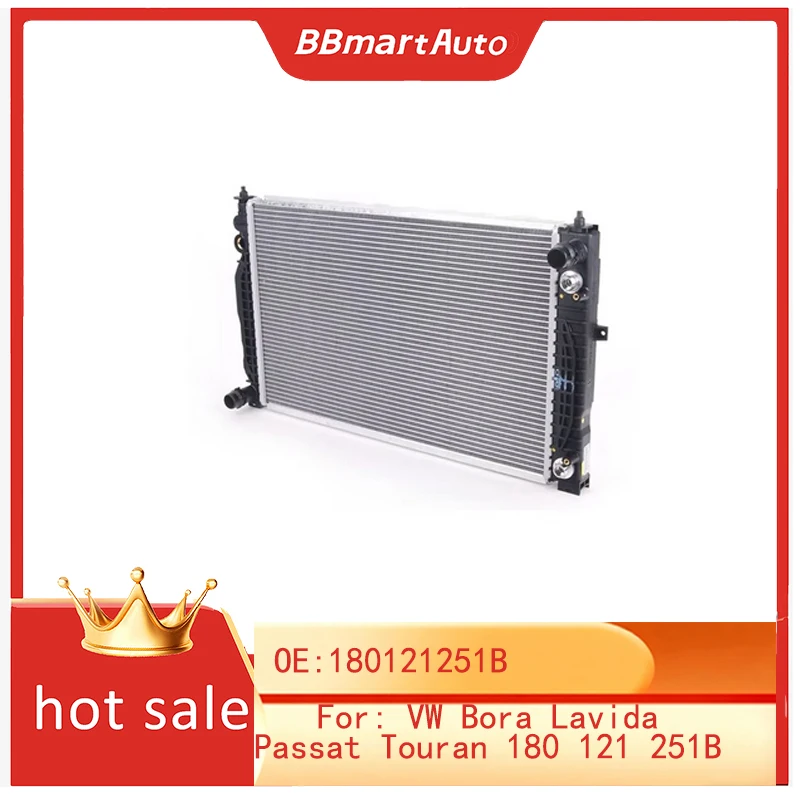 

180121251B BBmart Car Accessories Auto Parts Engine Cooling Coolant Radiator For VW Bora Lavida Passat Touran 180 121 251B