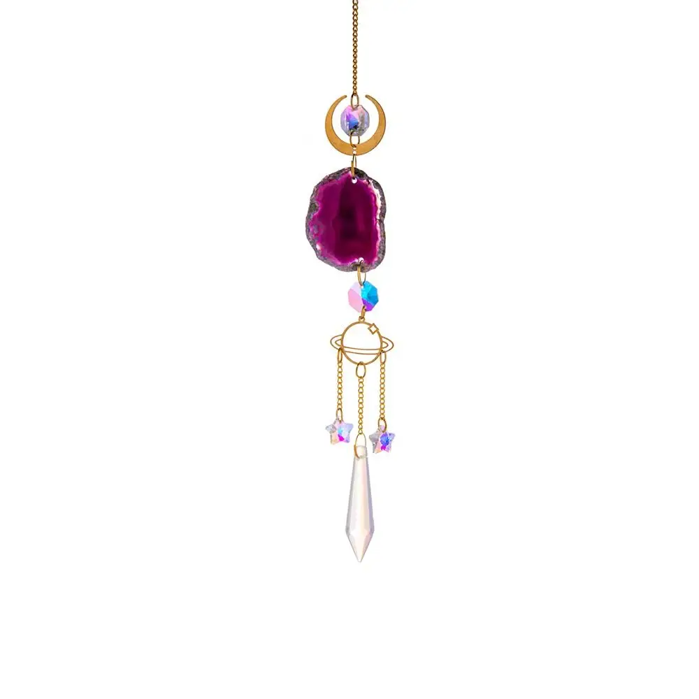 Agate Window Home Sun Catcher Rainbow Prism Ball Hanging Decor Rainbow Maker
