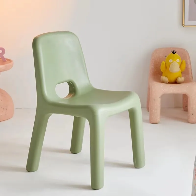 

ZLuxury Cushion Dining Chairs Aesthetic Plastic Nordic Designer Dining Chair Kitchen Kawaii Chaises Salle À Manger Home Furnitur