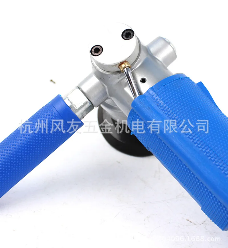 3 Inch Air Pneumatic Sander Water-filled Mill Wet Polisher Machine for Marble Quartz Stone Polishing, Air-moving stone grinder