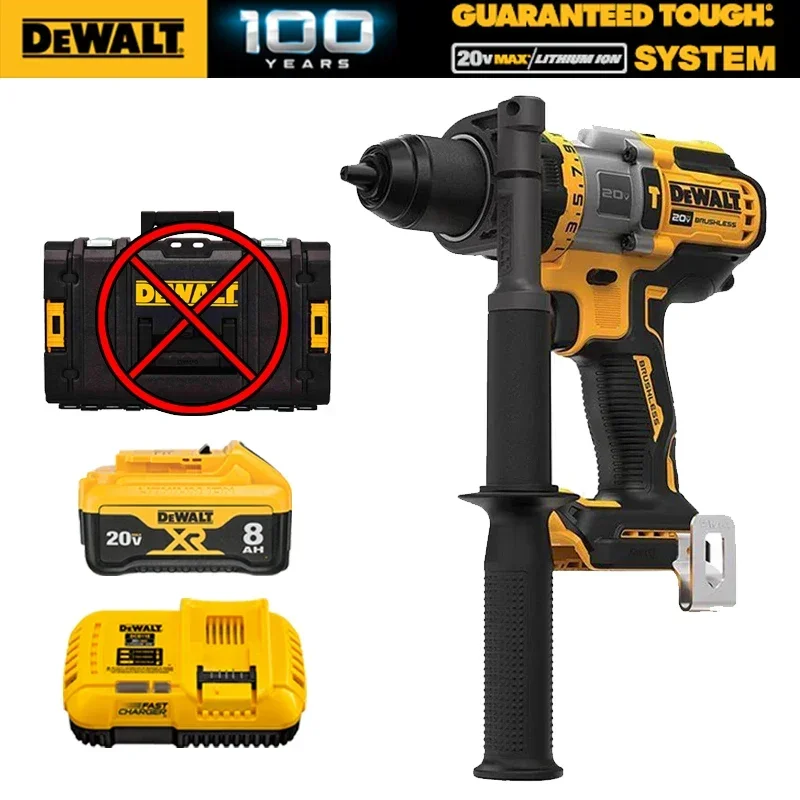 DEWALT DCD999 20V Cordless Hammer Drill/Driver Flexvolt Advantage Brushless Motor Power Tool Impact Drill DCB118 DCB1104