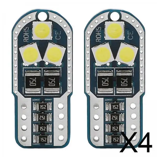 

Светодиодные фонари Лампа T10 W5W 194 168 6SMD DC12V 6000K Длительный срок службы Автомобильный салонный светильник для карты Купольная дверная лампа для номерного знака автомобиля