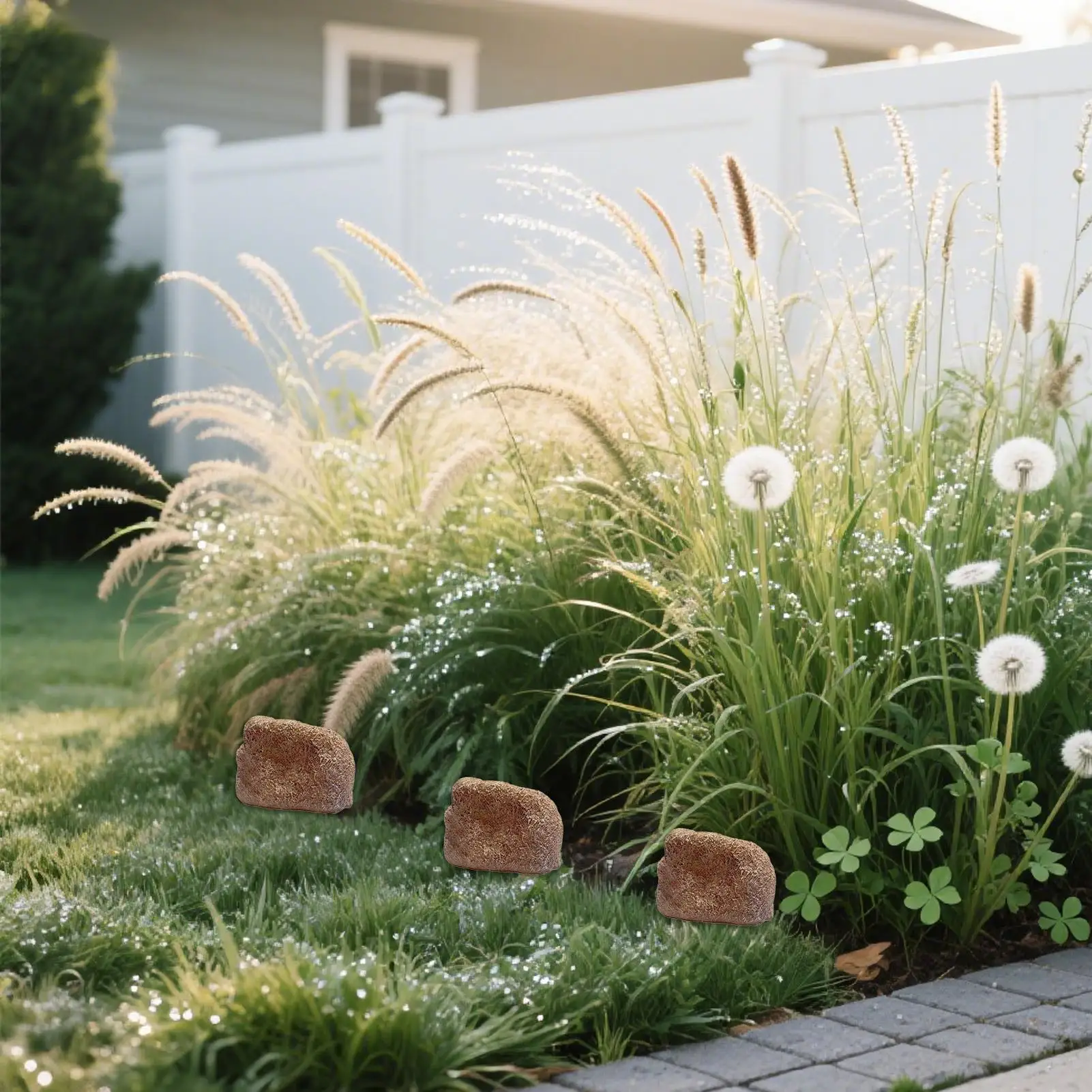 Fake Rock Key Holder Large Waterproof Fake Rock Safe Box For Keys Storage Box Case For Paths Yard Vacation Garage Homestay