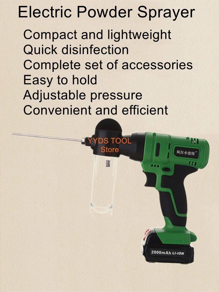 

Electric Termite Powder Dispenser, Termite-Specific Sprayer, Dry Powder Dispenser, Termite Extermination Tool