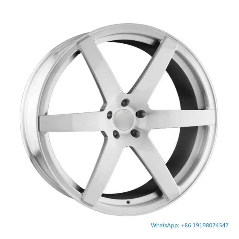 

18-26 Inch Six Spoke Polished Brushed Custom Forged Aluminum Alloy Passenger Car Wheel Hub Vehicle Universal Rims