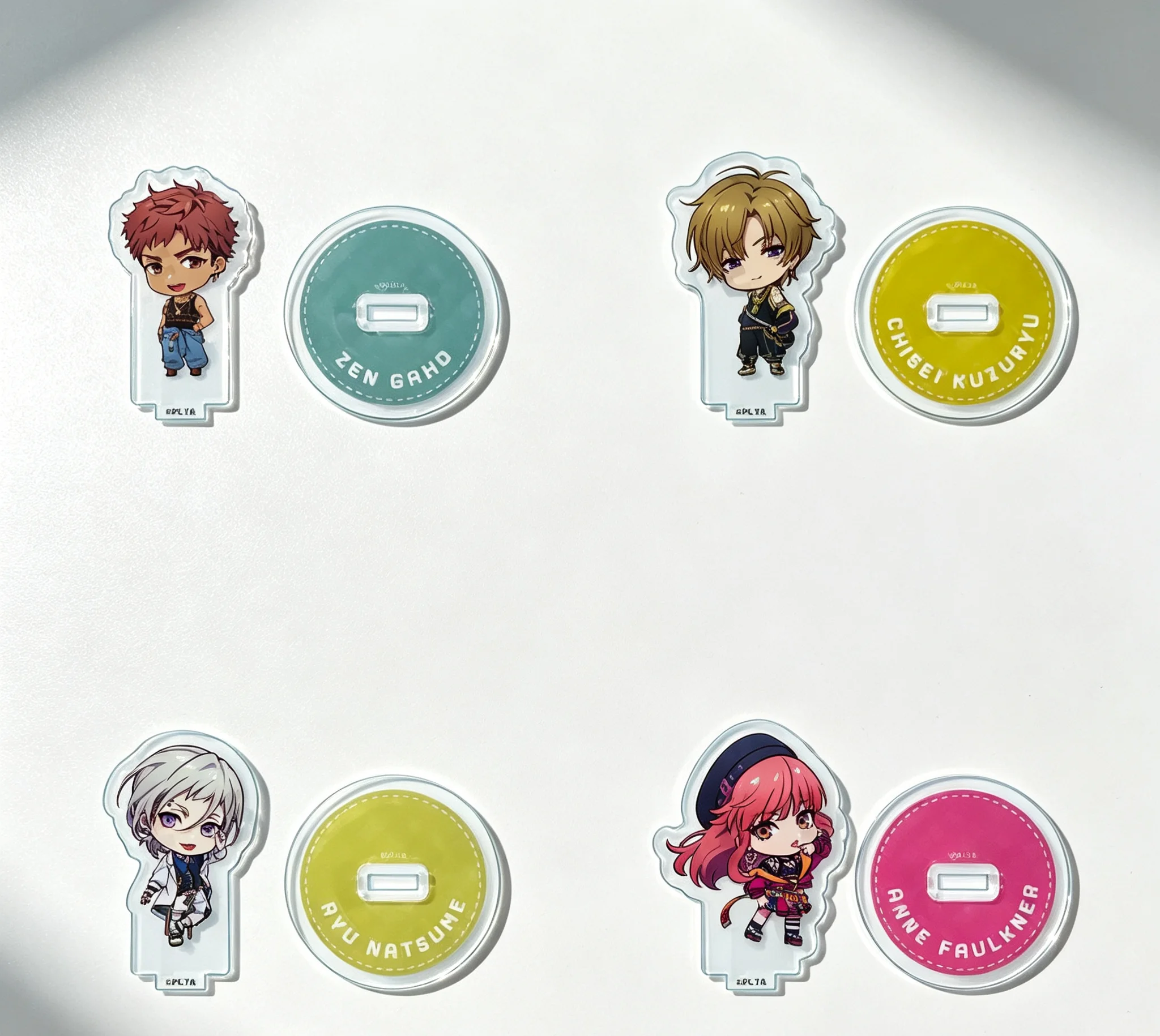 10cm Anime Paradox Live Acrylic Standing Sign Board Bedroom Decoration Accessories Goods Collection Fans Gifts  Keychains