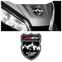 For HONDA X-ADV XADV 150 250 300 750 Adventure Rider Decals 3D Motorcycle Shield Sticker