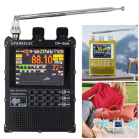 DP-666 TEF6686 Radio High Sensitivity Full Band FM AM Short Wave Radio High Sensitivity DSP Receiver