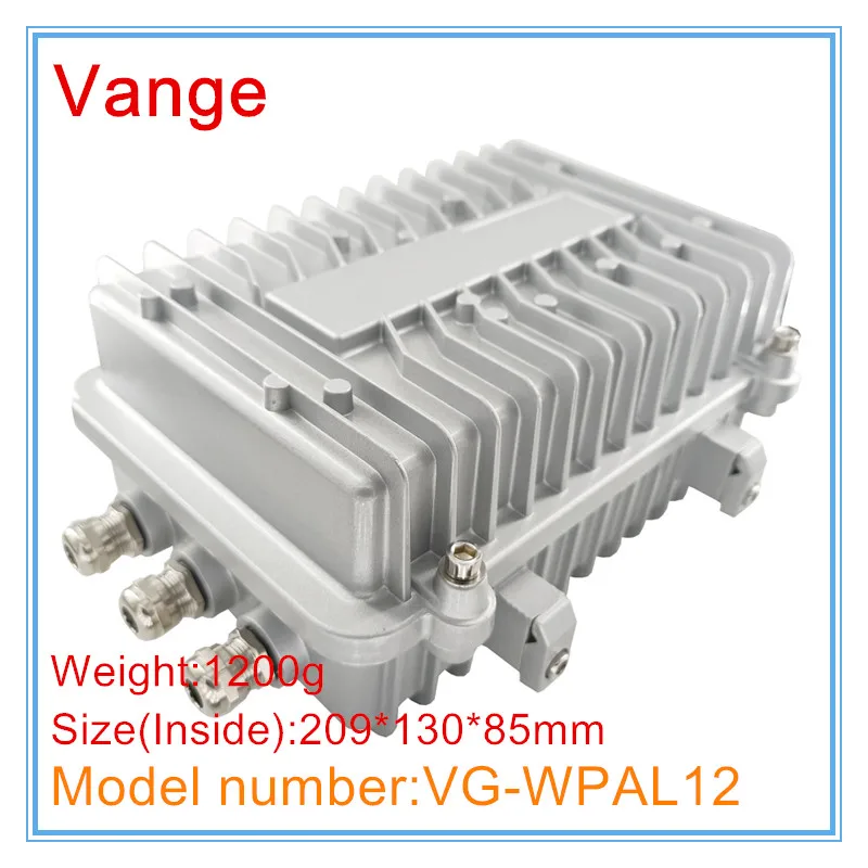 Vange PCB housing case 209*130*85mm IP65 waterproof aluminum junction box diy