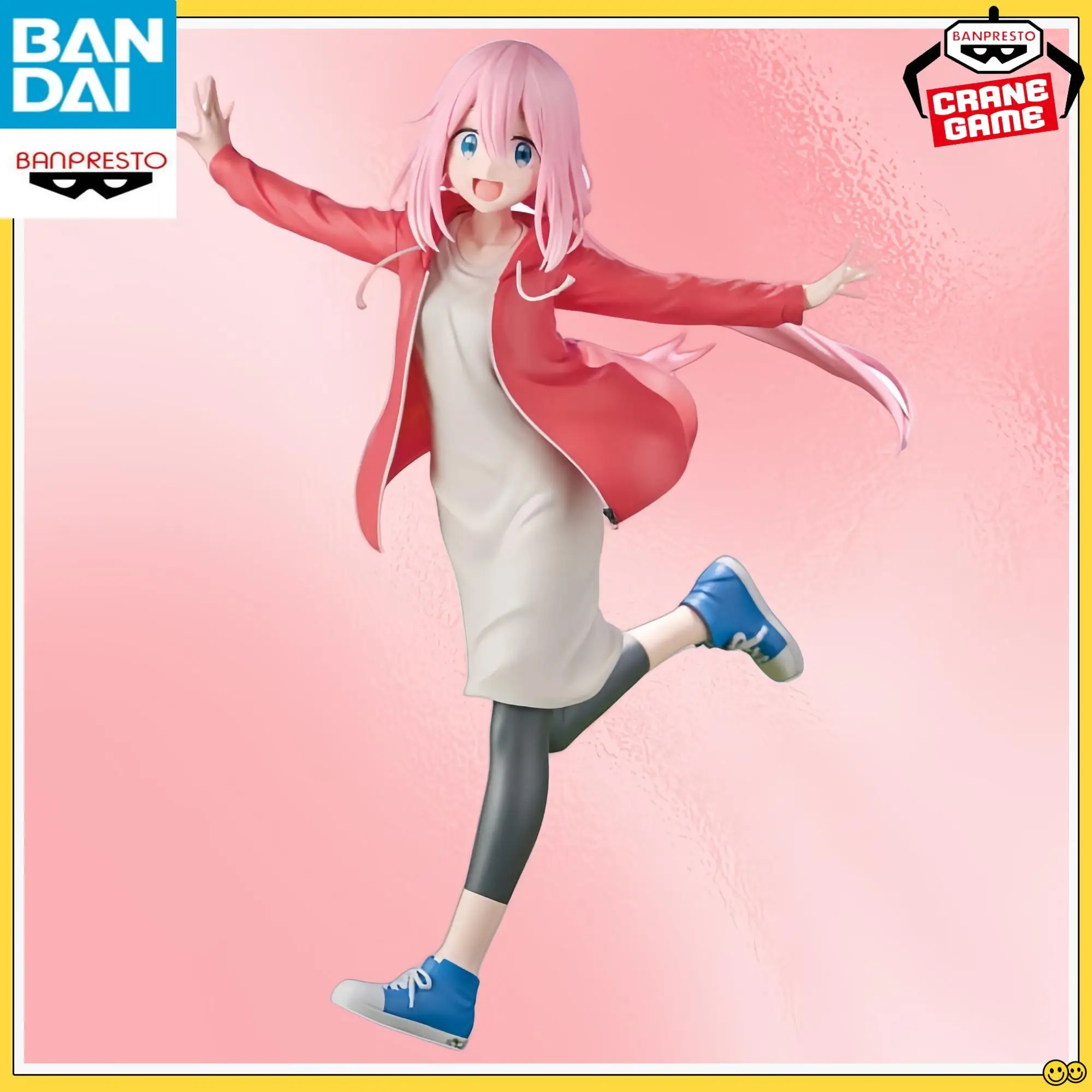 

In Stock Banpresto Bandai Laid Back Camp Yurucamp Nadeshiko Kagamihara Standing Figure Figure Model 24Cm New and Unopened