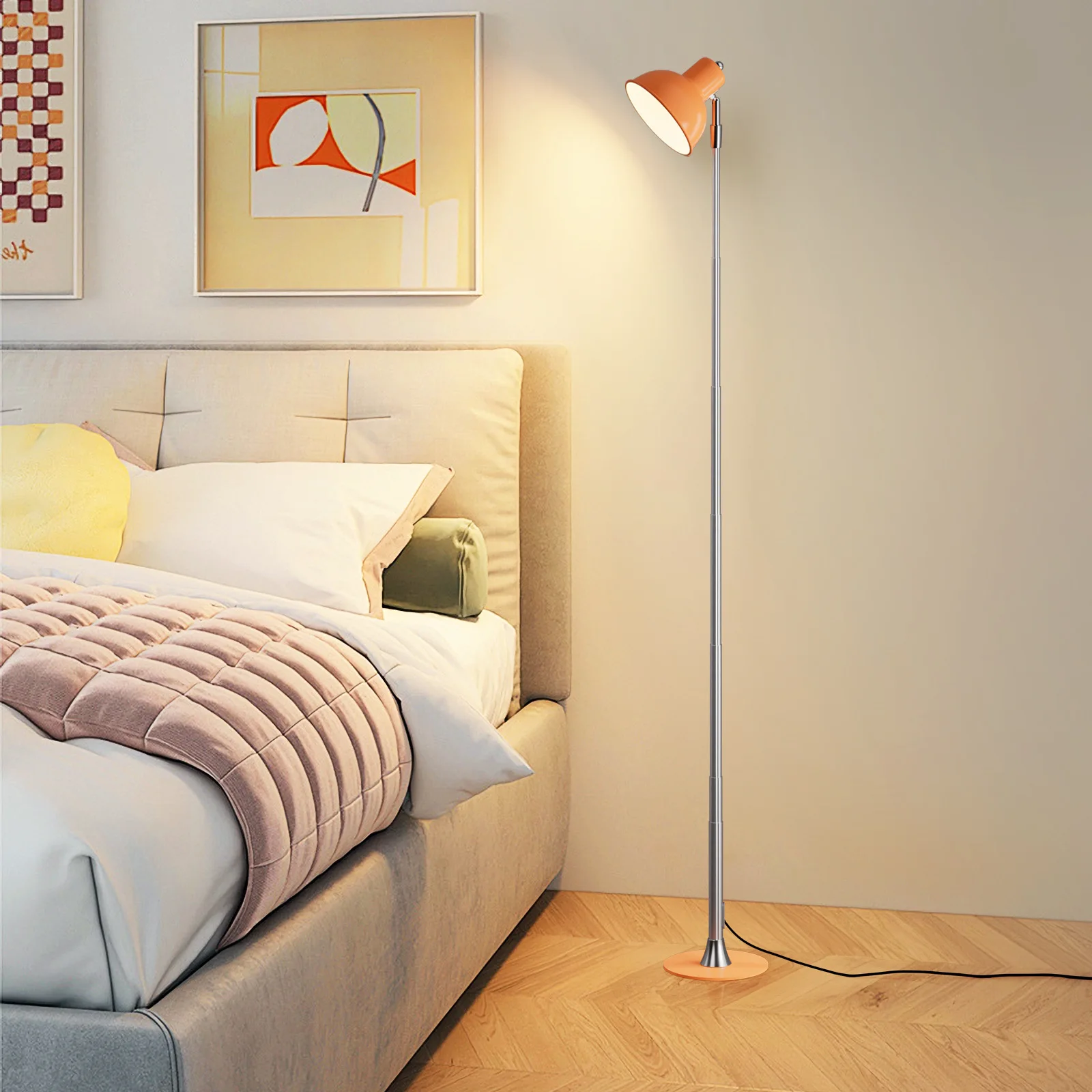 MARPOU Lámpara de pie ajustabl - Floor Lamp Tripod reseña y precio