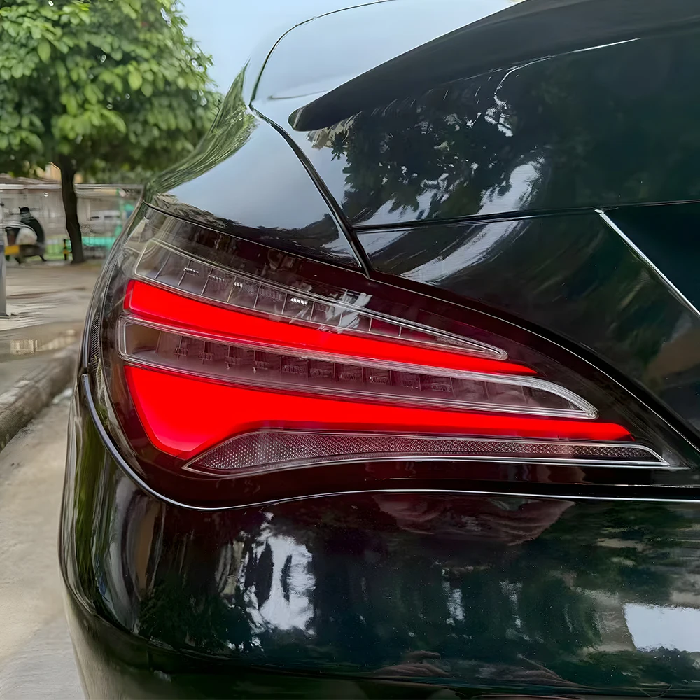 For Benz Cla 2014-2019 W117  Auto Rear Lamps Assembly Upgrade High Configuration Led Flashing Taillight Car Tools Accessories