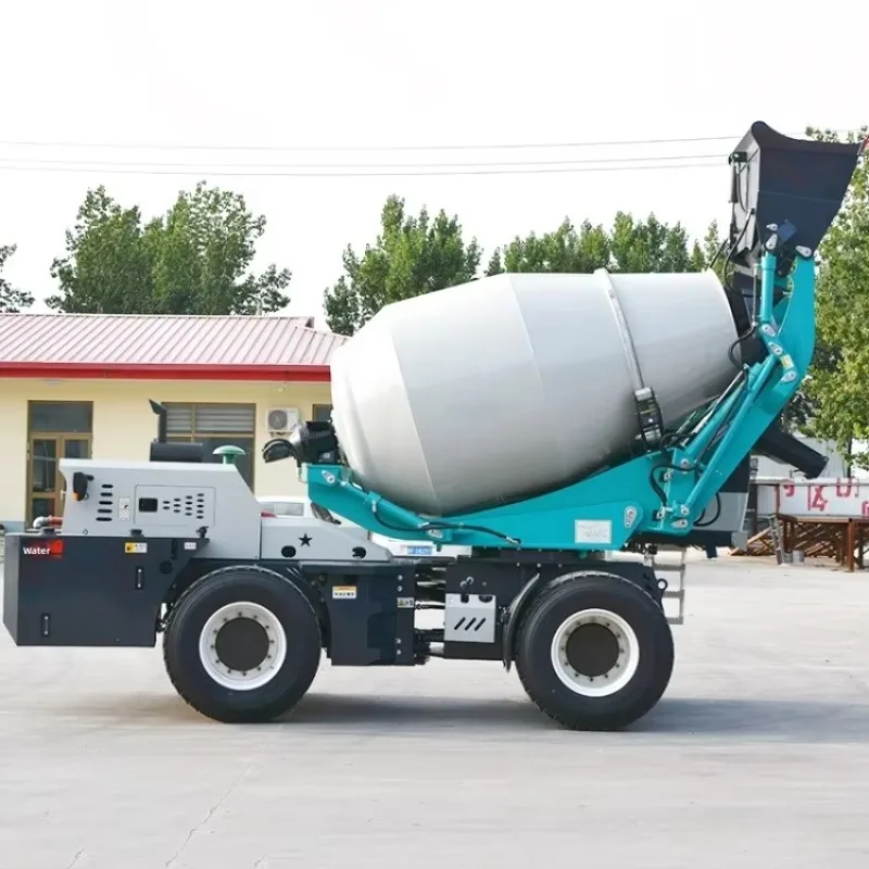 Self-Feeding Full-Automatic Concrete Mixer with High Load Moment 7m Productivity 35km/h Charging Speed 4-Year Warranty