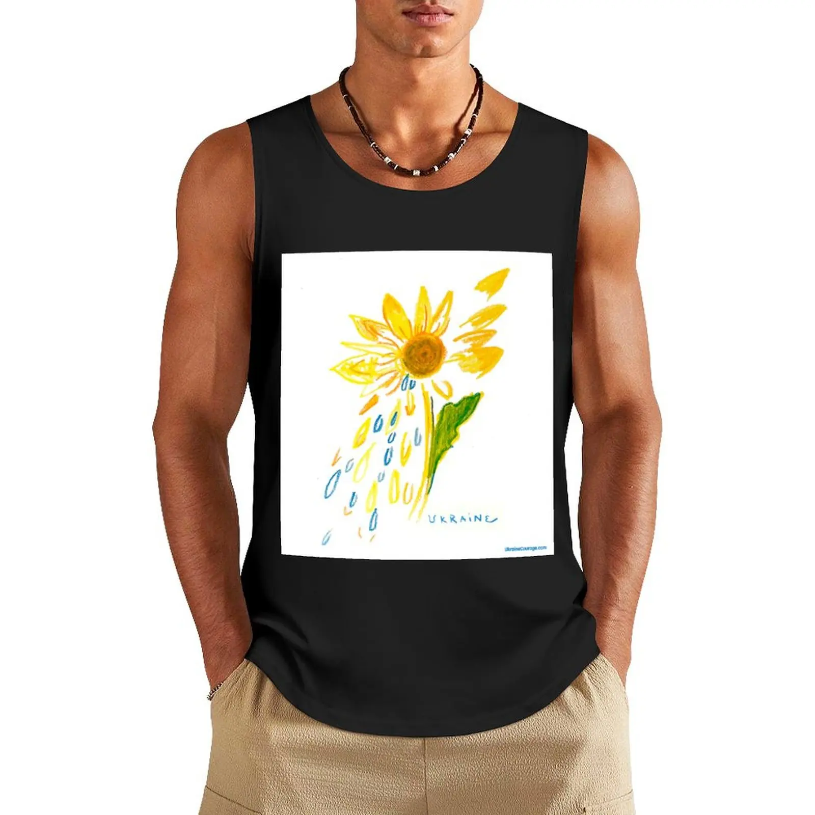 Loves Me Loves Me Not - all proceeds donated Tank Top Men's tops Men sleeveless tee t-shirts man plain t-shirt