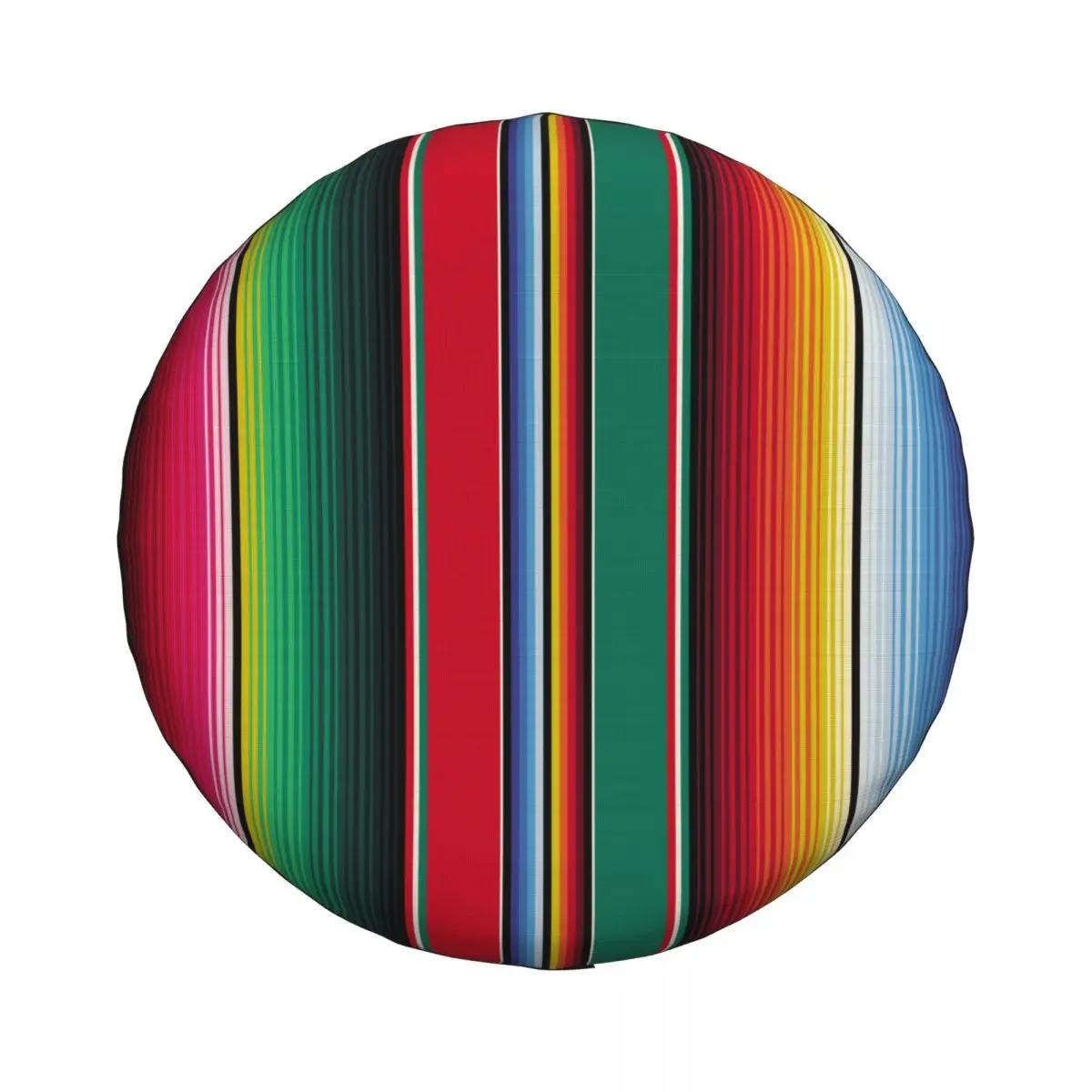 Mexican Rug Pattern Serape Stripes Spare Tire Cover for Jeep Honda SUV RV Car Wheel Protectors Accessories 14