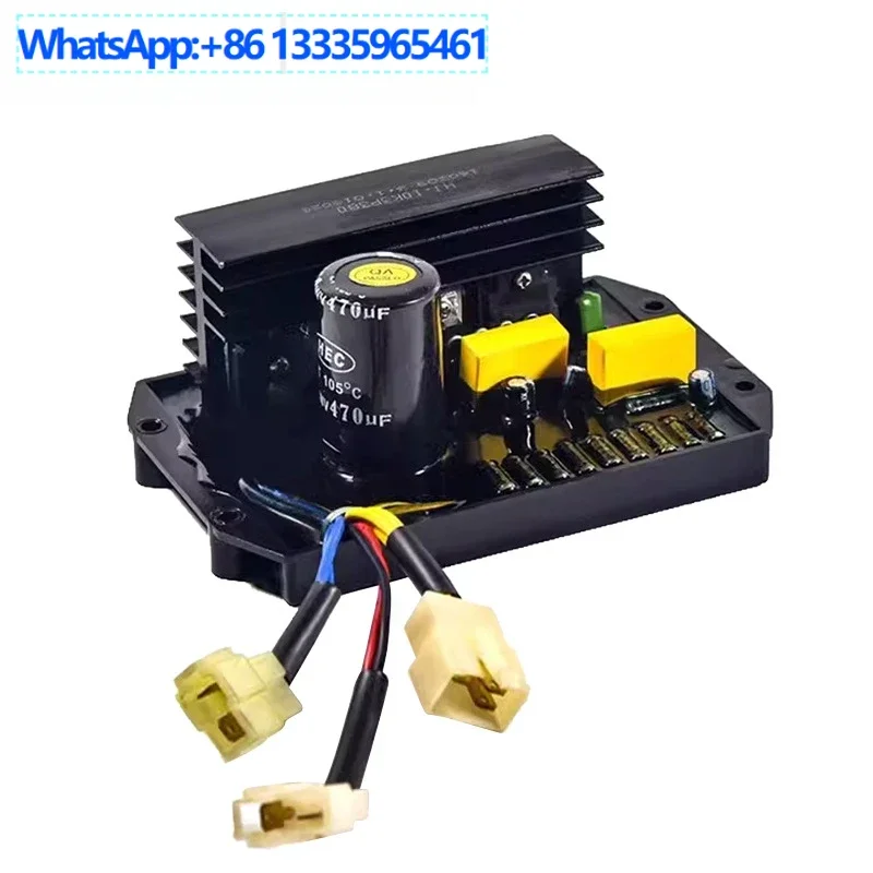 

HJ10K3P380 seven-wire three-plug three-phase diesel gasoline generator set excitation automatic voltage regulator 380V