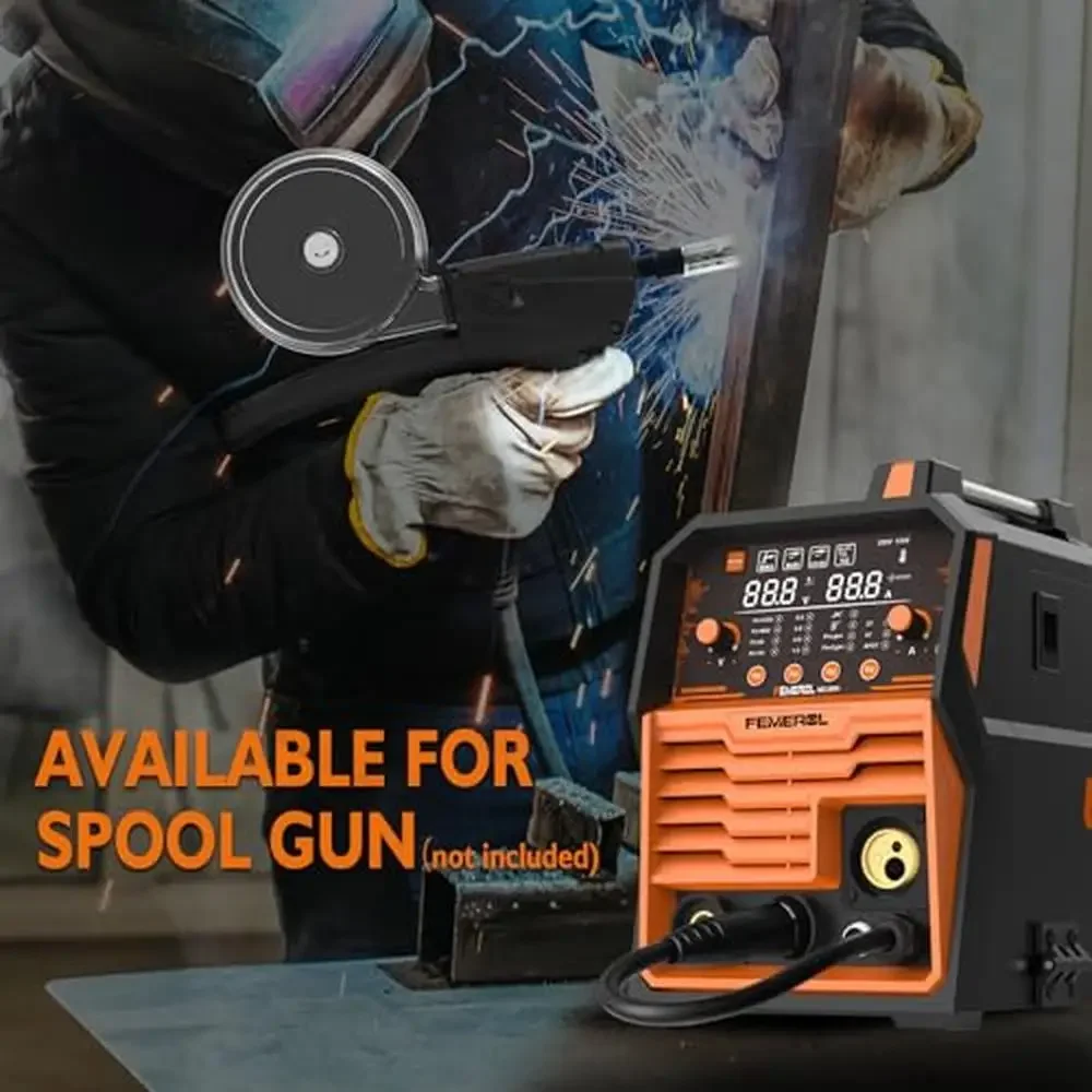 ماكينة لحام ألومنيوم TIG متعددة الوظائف 250A MIG بدون غاز