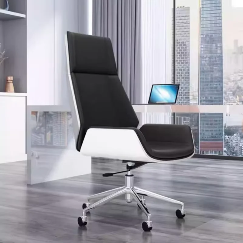 Modern Tall Office Chair Nordic Luxury Elegant Ergonomic Gaming Chairs Swivel Rolling Designer Cadeira Escrtorio Home Furniture