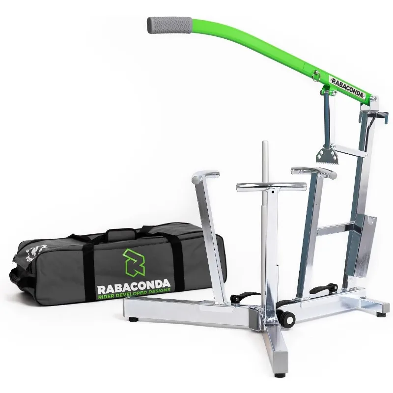 

Rabaconda Dirt Bike & Dual Sport Tire Changer - Fastest Tire Bead Breaker Among Motorcycle Tire Changing Tools. Model 3MMC