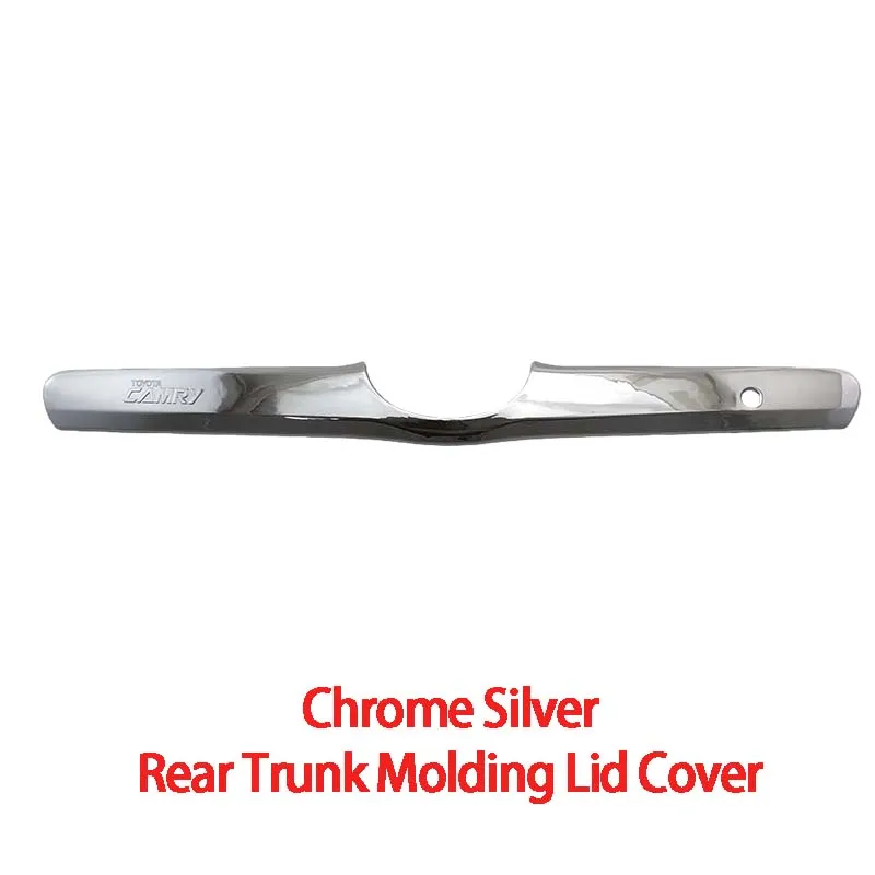 

1pcs Abs Chrome 1pc Per Set Car Rear Trunk Molding Lid Cover Trim FOR Toyota CAMRY 2006-2011 XV40 Car trunk trim