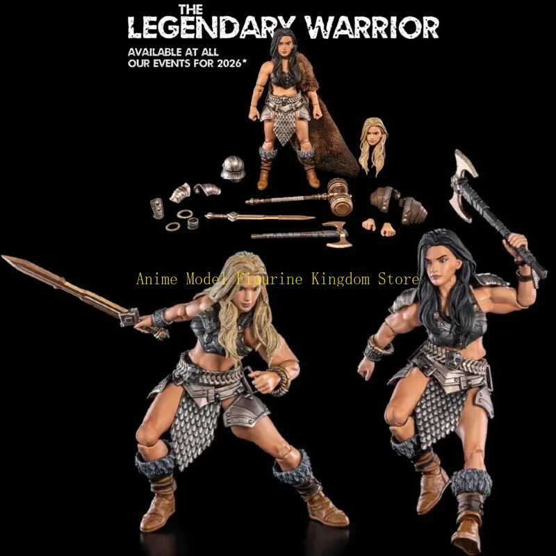 

Mythic Legions Legendary Warrior Female Four Horsemen Studio Barbarian 2026 Anime Action Figure Figurine Model Toys Pre-Sale