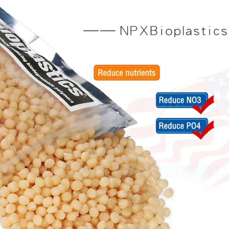 200ML Two Little Fishes Aquarium NPX Bioplastics Polymer BioPellets Filter Media Nitrate Phosphate Treatment Bio Reactor Filtro - view 2
