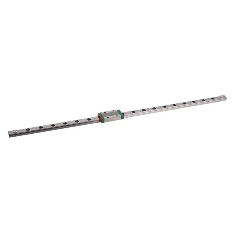 6Pcs 9Mm Linear Guide Miniature Rail MGN9 400Mm Linear Rail And 6 Pcs MGN9H Miniature Rail Slider-N37R