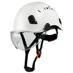 Safety Helmet With Goggles Men's Construction Hard Hat High Quality ABS Protective Helmets Work Cap For Working Climbing Riding