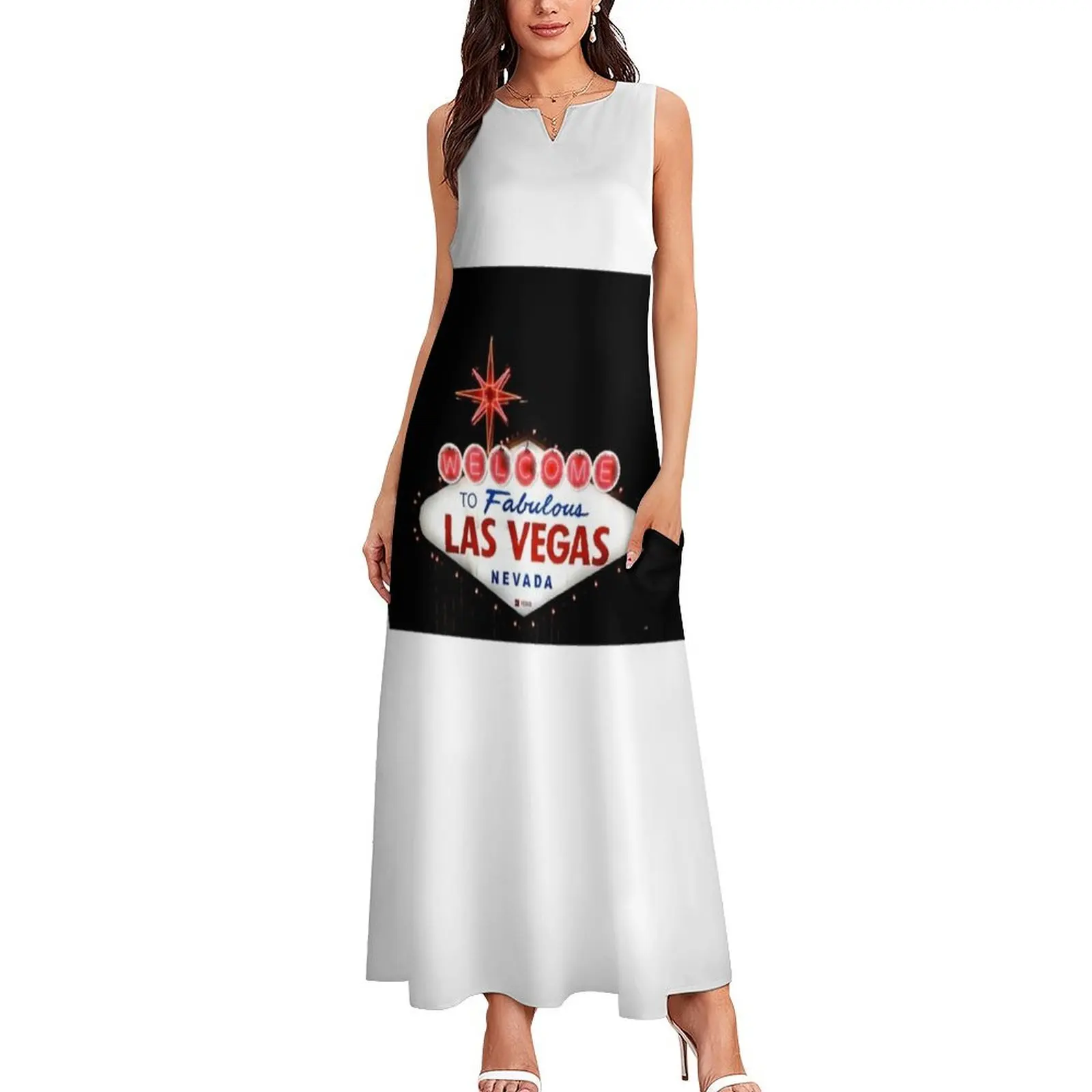 welcome to fabulous las vegas Long Dress Cocktail of dresses Long dresses Dress women Dress