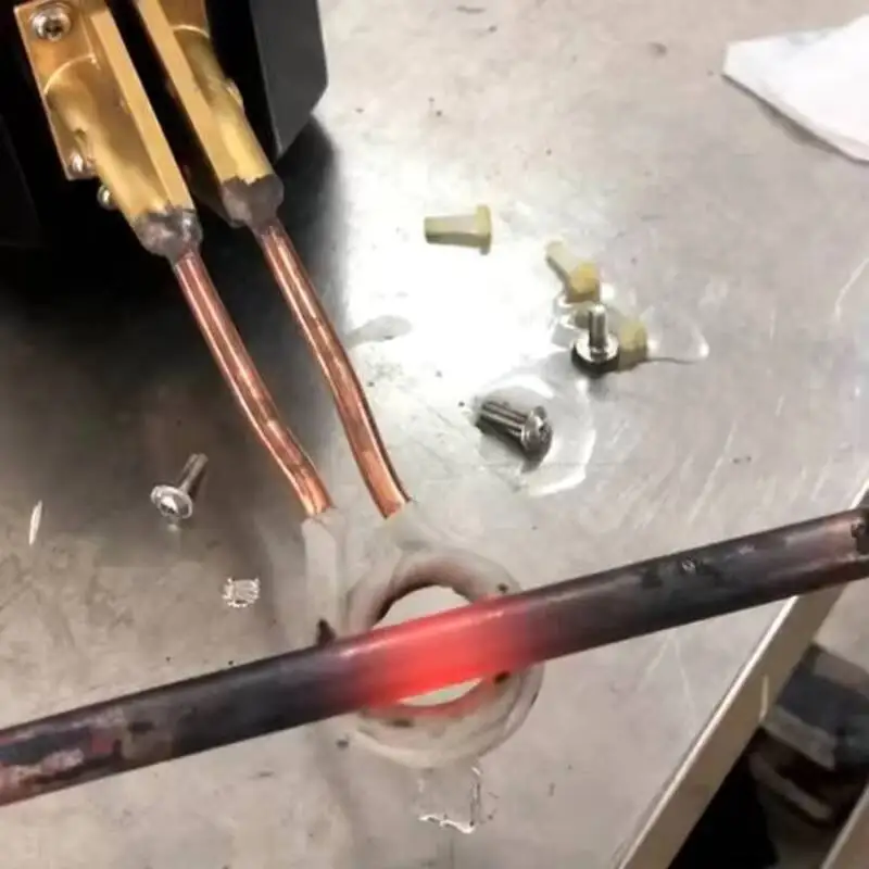 

10kw-100kw Portable Induction Welding Machine For Copper Pipes Brazing