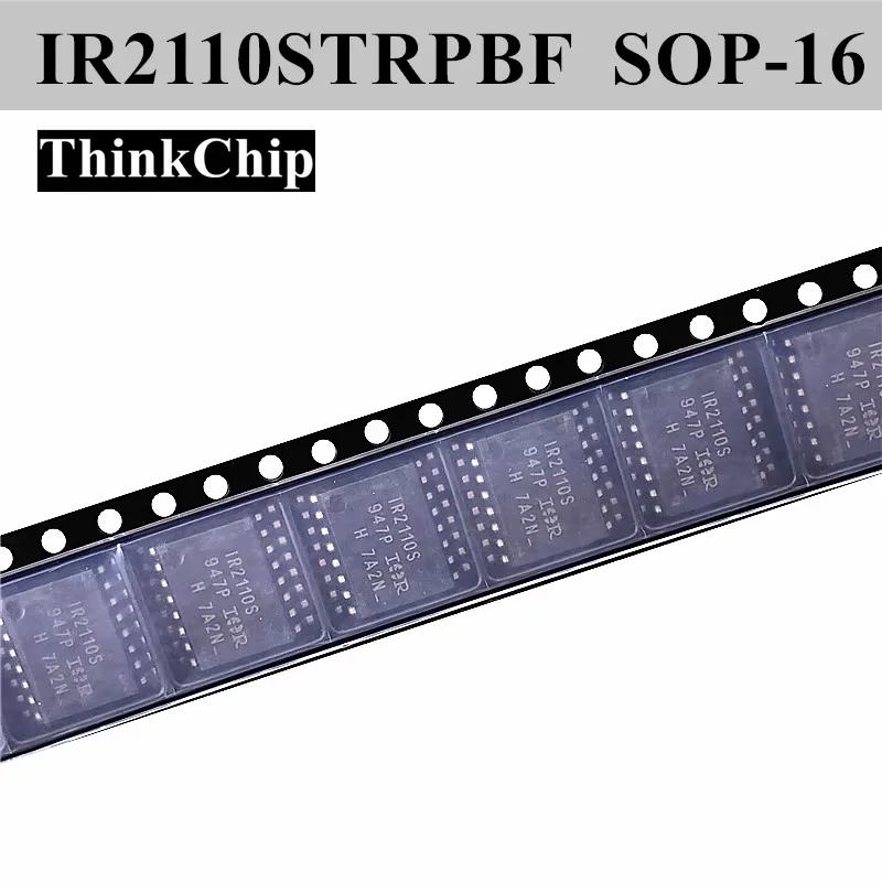 (10 pcs) New Original IR2110STRPBF IR2110S SOP-16 500V High-side and Low-side Gate Driver Chips