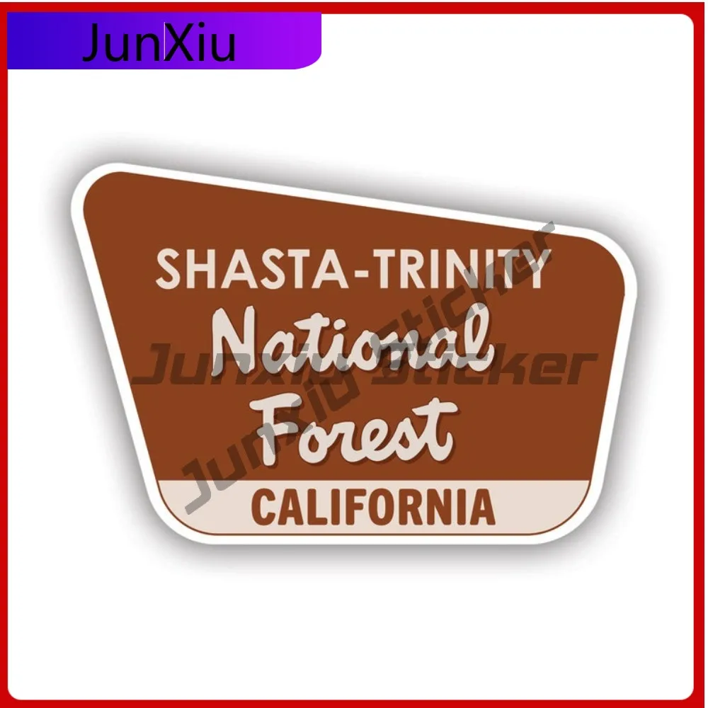 

Wild Shasta Trinity National Forest California Ca Sticker Uv Protected Decalscalifornia Explore Hike Hiking Travel Camping
