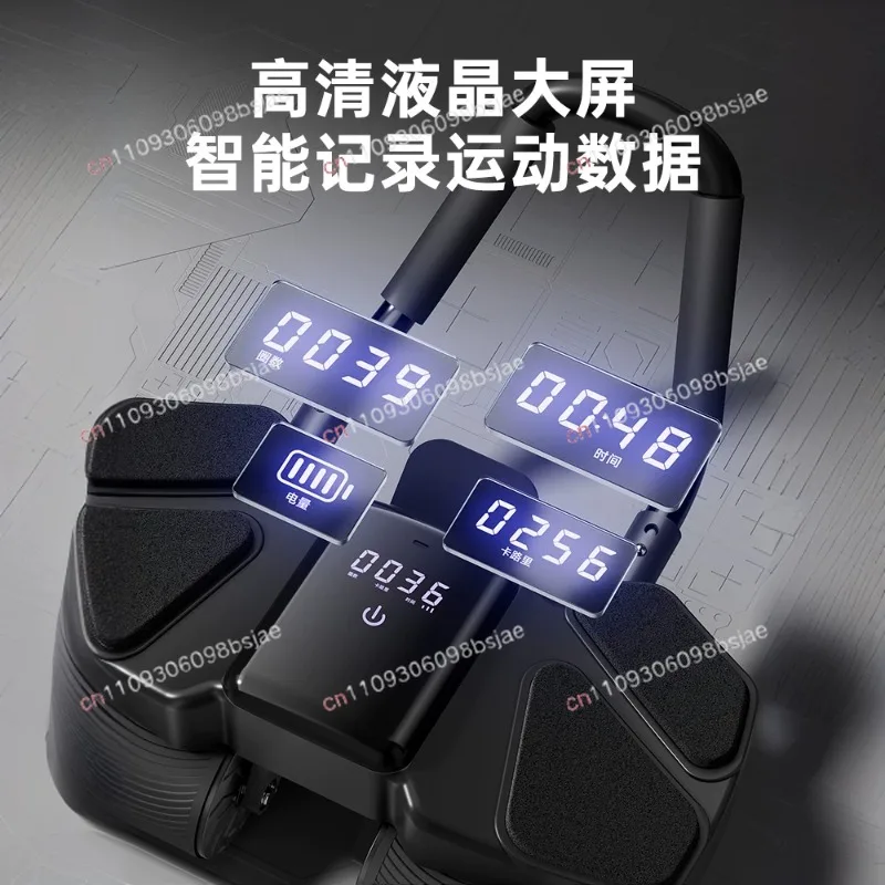 Silent abdominal wheel automatic rebound training abdominal muscle trainer abdominal curling machine belly fat burning artifact