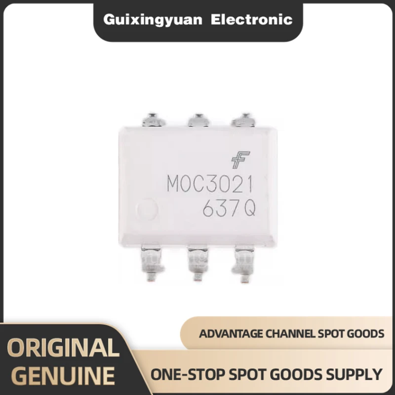 

[2PCS] 100% New MOC3021SR2M MOC3021 SOP-6 Chip