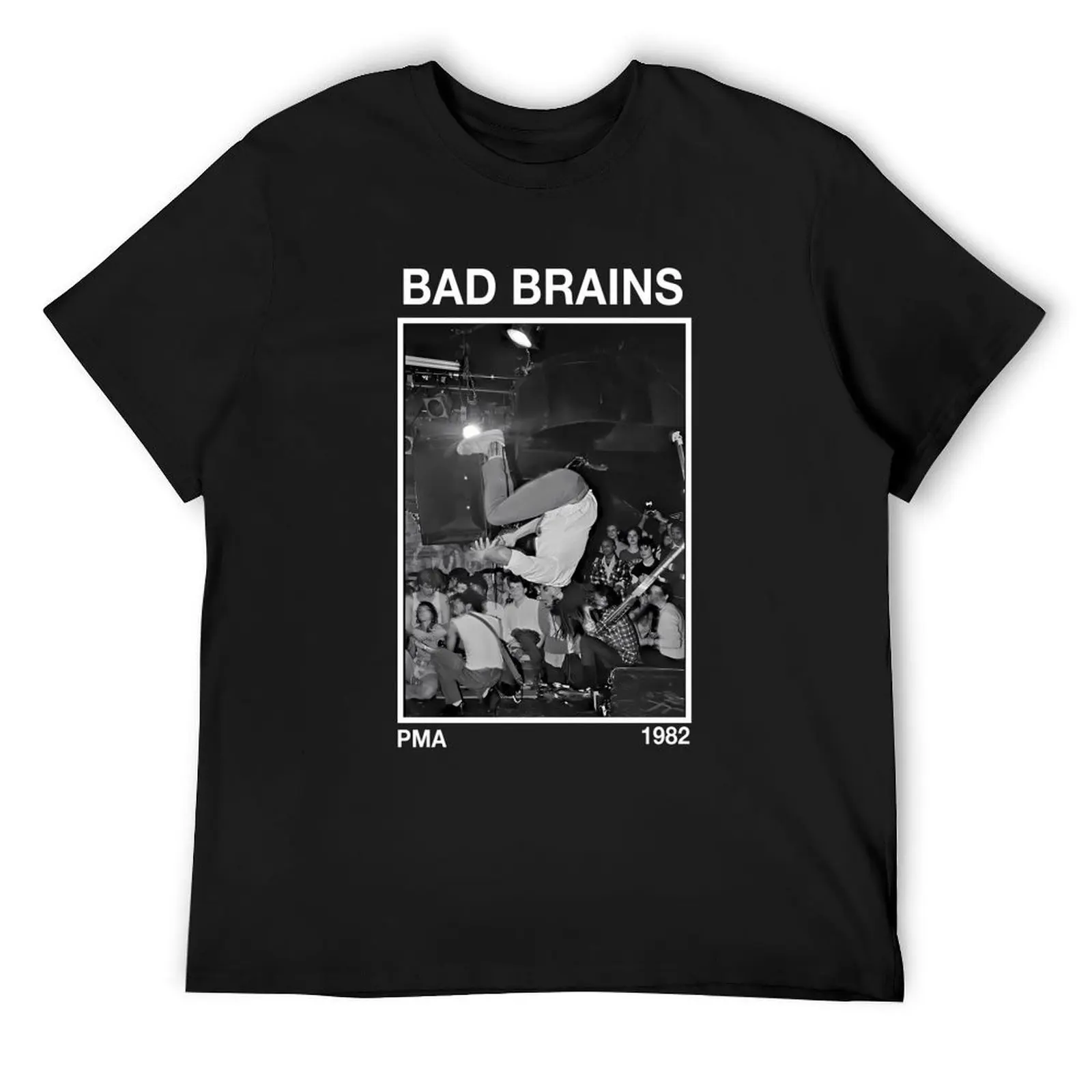 

Bad Brains PMA T-Shirt vintage t shirts plus size tops anime tshirt Blouse mens graphic t-shirts funny