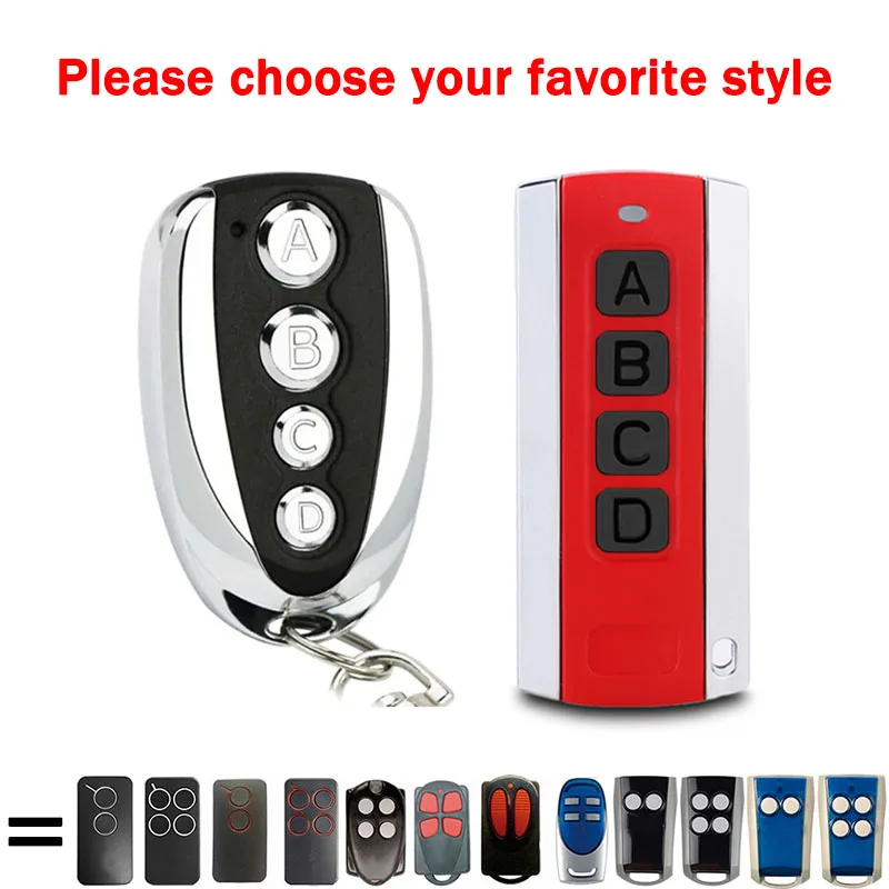 Clone V2 Remote Control PHOENIX 2 4 PHOX 2 4 HANDY 2 4 TSC2 TSC4 TRC2 TRC4 TXC2 TXC4 Garage Gate Remote Control Key 433.92MHz