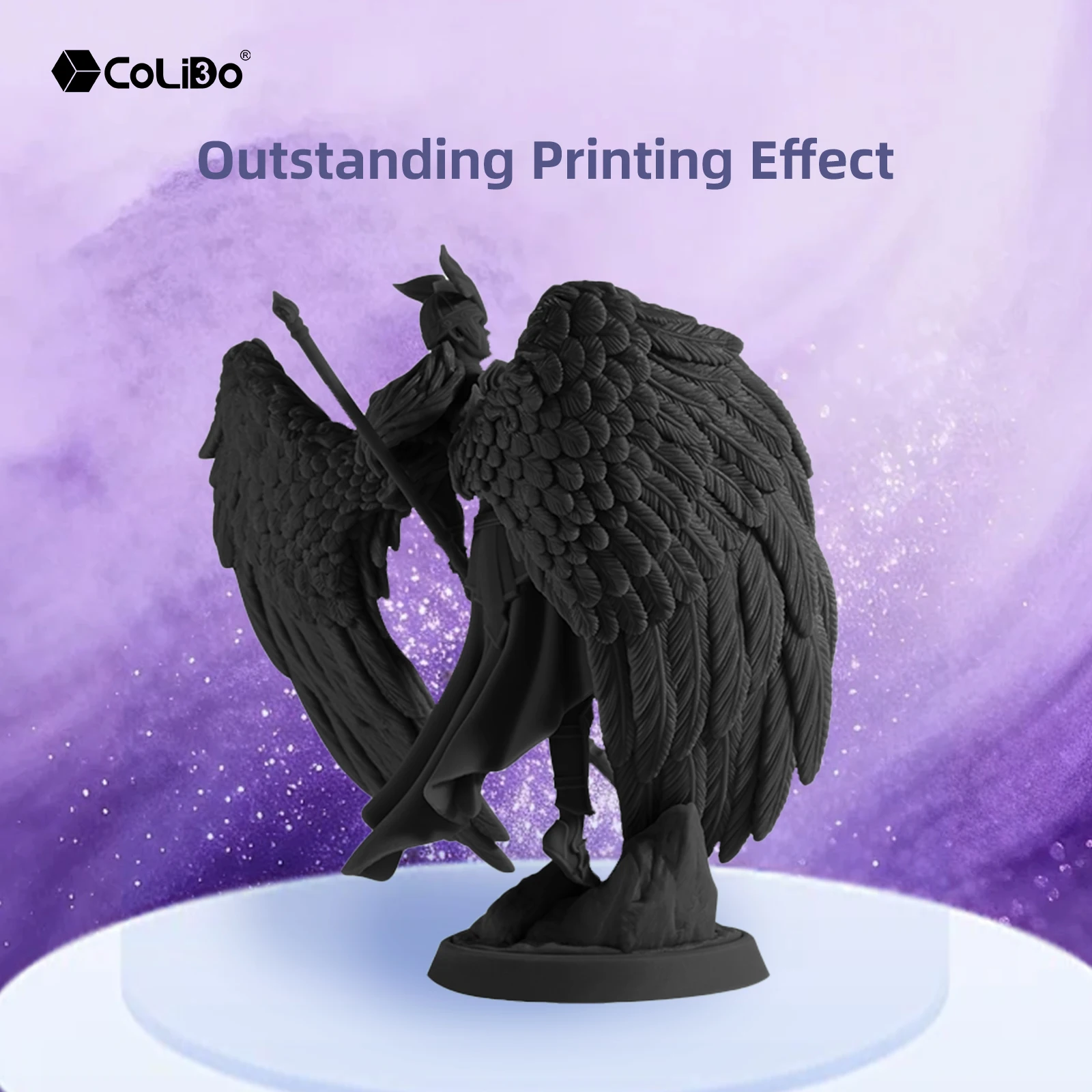 CoLiDo PETG/TPU/ABS 3D-Filament 2 kg 1,75 mm +/-0,02 mm 3D-Druckfilament, ordentlich gewickeltes Filament, Vakuumverpackung, schneller Versand, EU – Detail 9