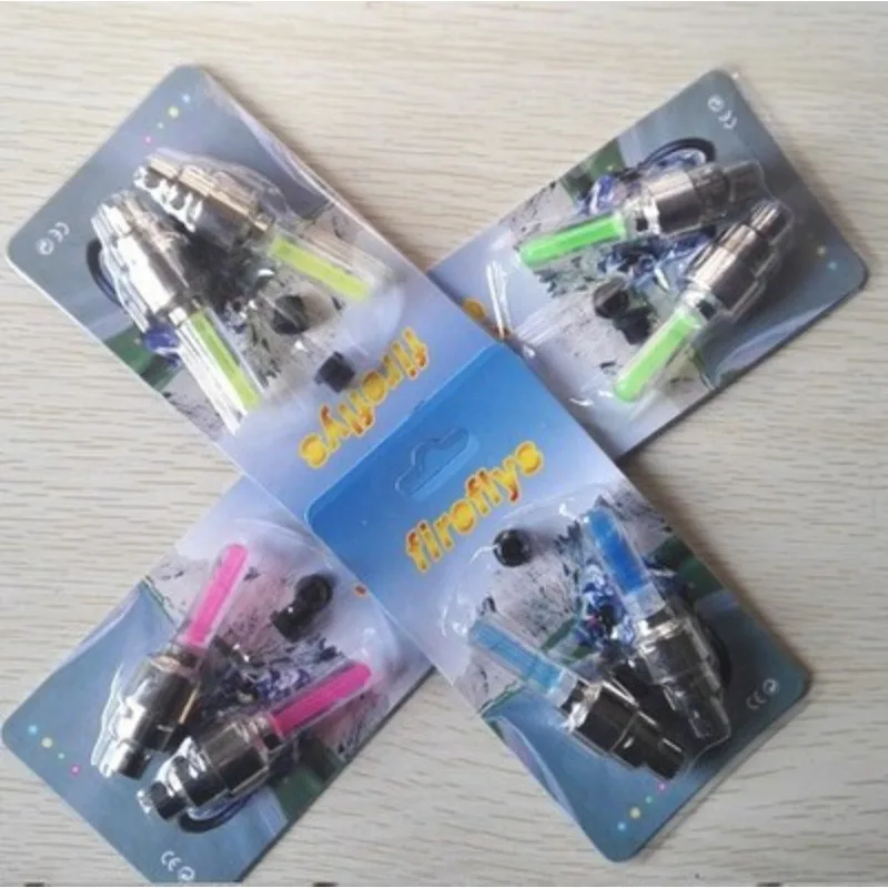 

Monochrome Bicycle Wind and Fire Wheel Fluorescent Stick Valve Light Valve Core Light Riding Accessories