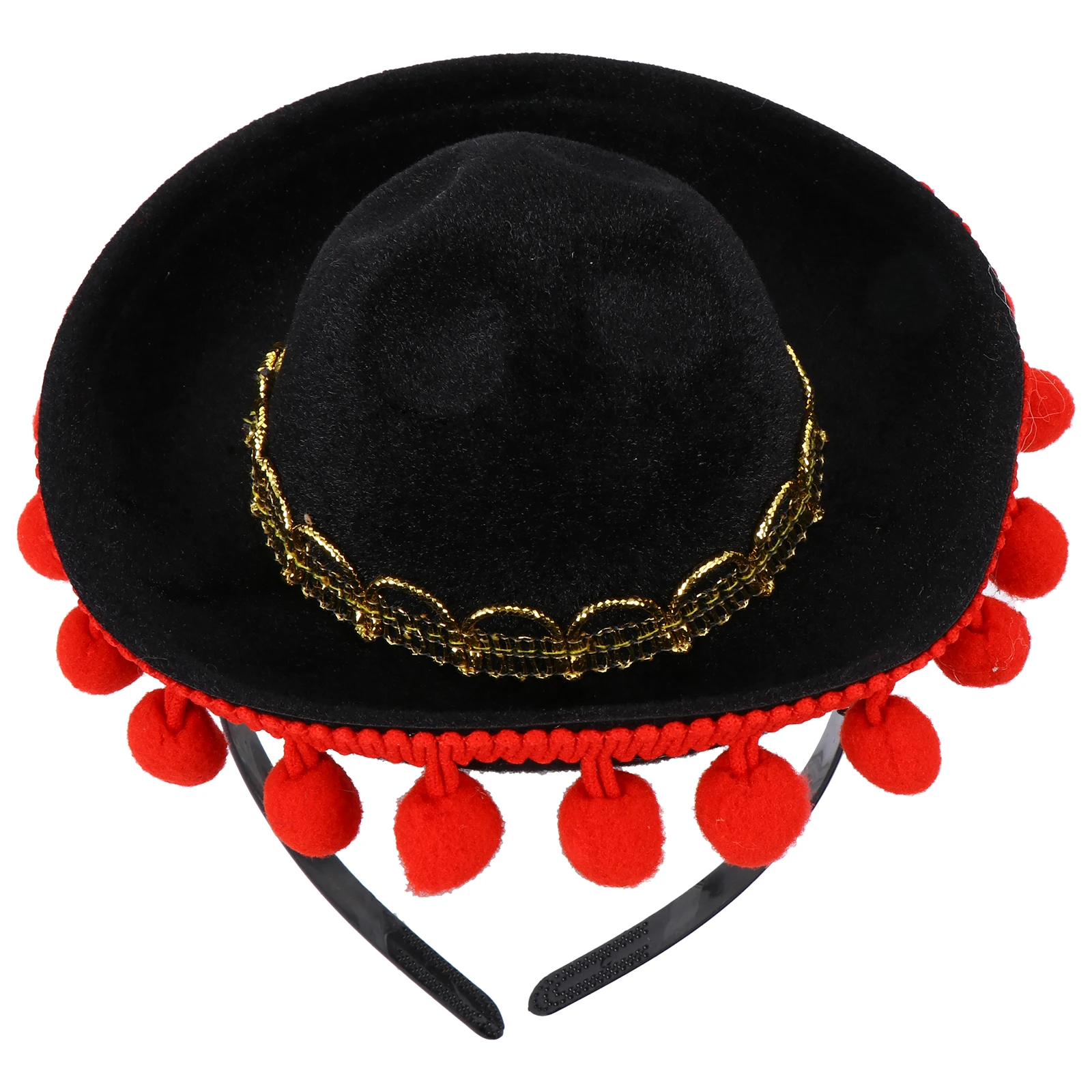 

Headgear Bohemian Headband Man Hair Bands Fabric Sombrero Headbands Mexican Party Supplies
