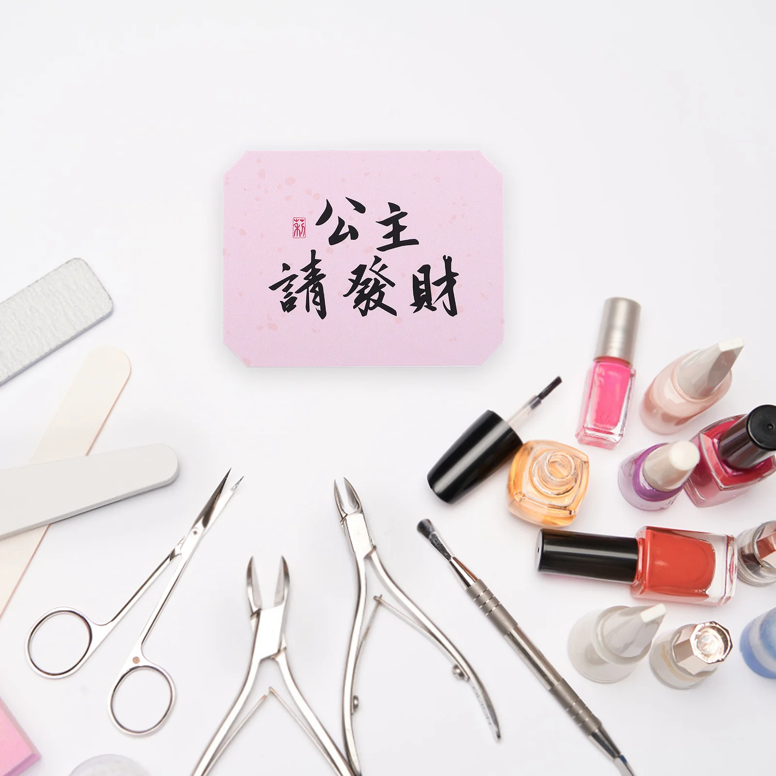 

Solid Gel Nail Polish Organizer Box Portable Compact Storage Divider Case for Travel Nail Art Small Container Paint Mixing Tray