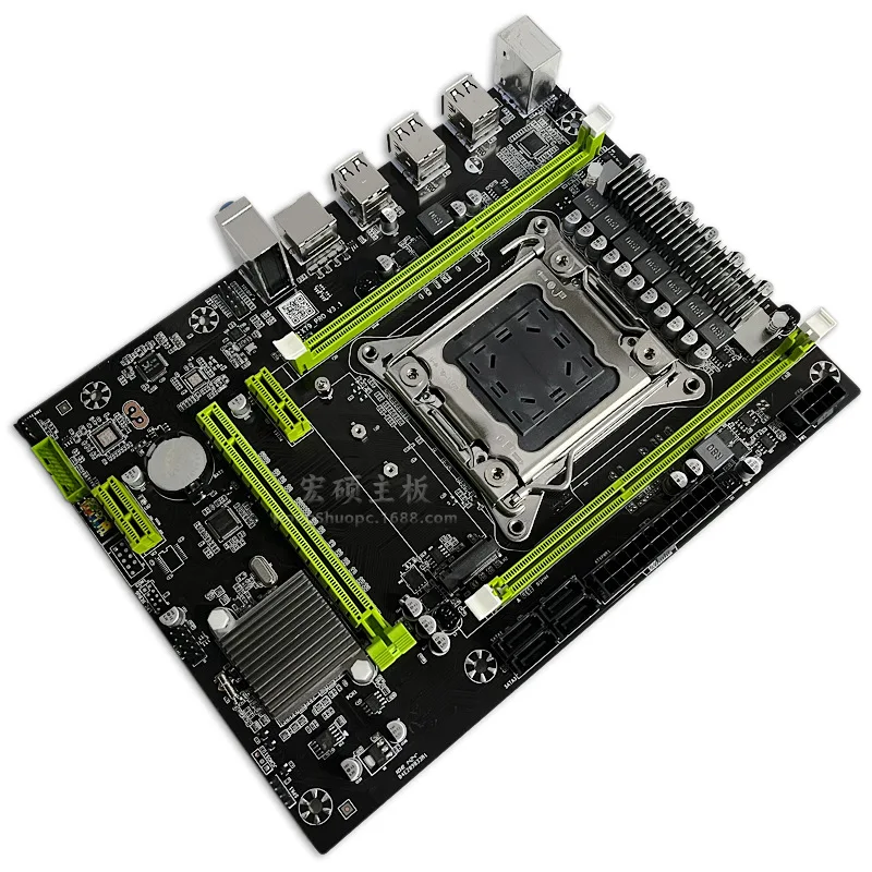 

Новая материнская плата X79 PRO для настольных ПК, сокет 2011, память ECC DDR3, процессоры E5 2650v2 2680CP