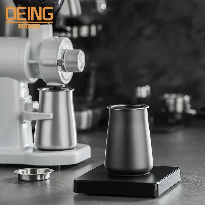 Stainless Steel Coffee Espresso Dosing Cup Cafe Beans Powder FIlter For Automatic Grinder Electric Machine