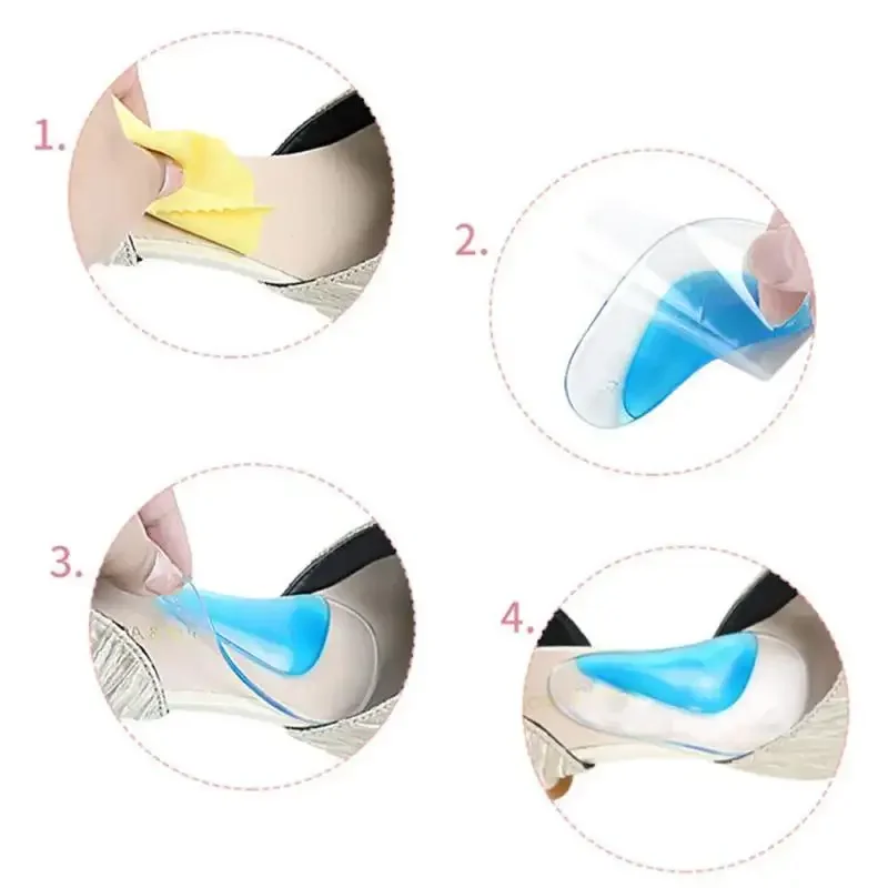 Plantilla ortopédica profesional, plantilla con soporte para arco, Corrector de pie plano, cojín para zapato, almohadilla ortopédica de Gel de silicona