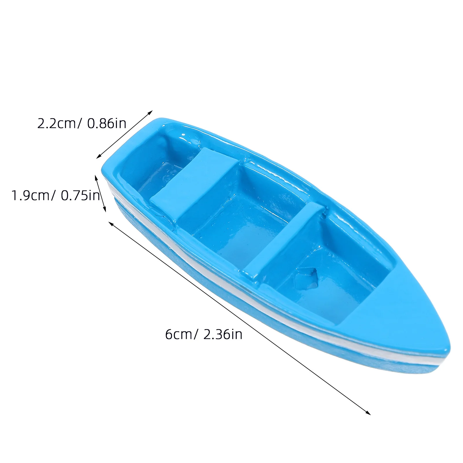 Rames de bateau Micro paysage, 3 ensembles, décor de Simulation artisanal en résine pour Mini bonsaï de jardin, ornement de maison, aménagement de scène