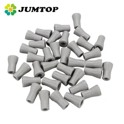 JUMTOP 10Pcs Dental Saliva Ejector Weak Suction Rubber Snap Tip Adapter Replacement Dental Chair Unit Accessories