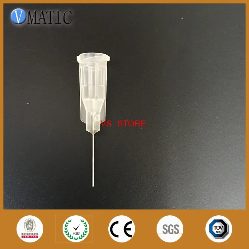 Free Shipping 27G Dispensing Needle Tips 0.5" Length 100 Pcs Dispense Needles Liquid Dispenser Needle 1/2 Inch