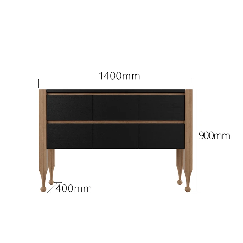 

French bedroom wall drawer cabinet storage