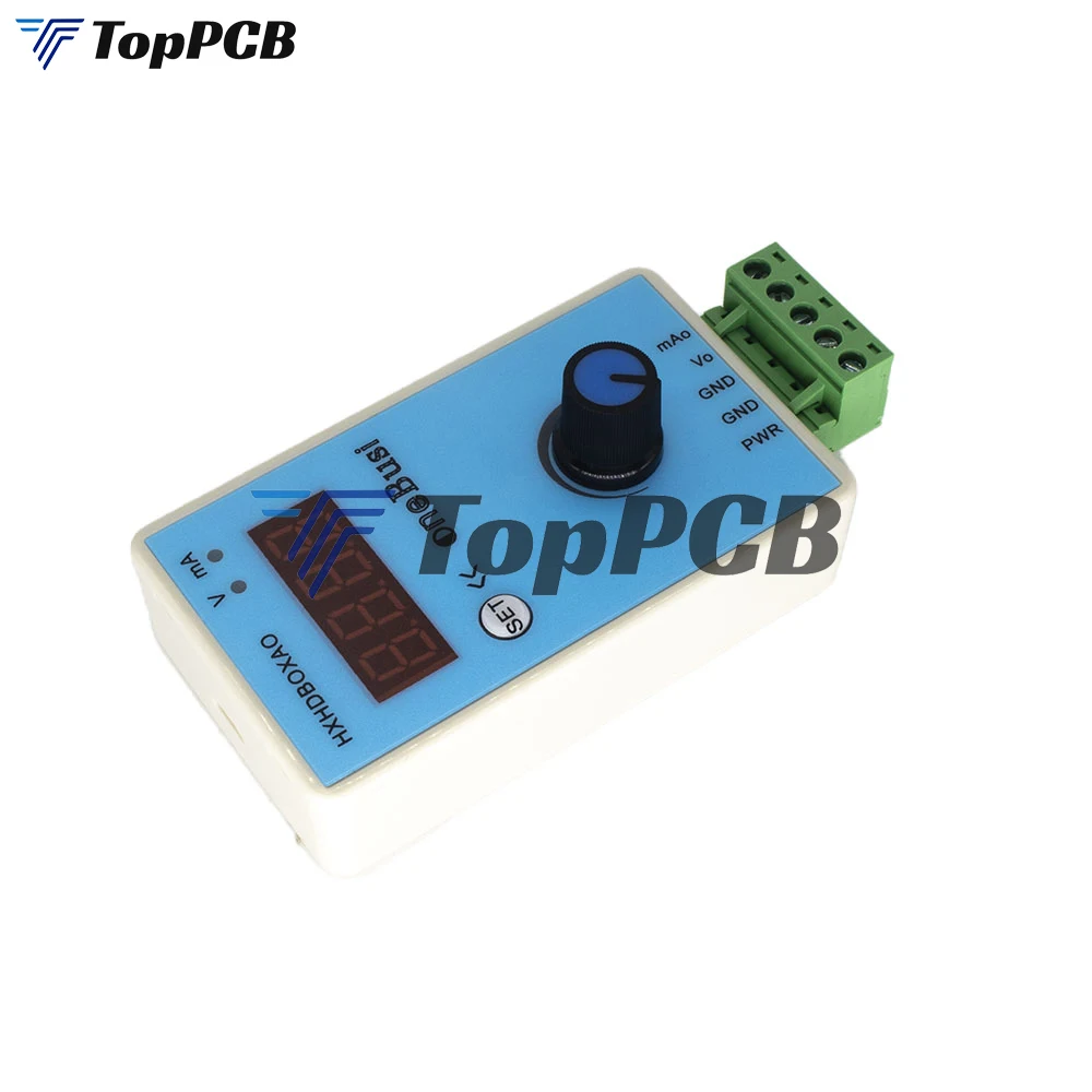 Portable 0-10V/2-10V 0-20mA/4-20mA Signal Generator Adjustable Current Voltage Analog Simulator Signal Sources Output 24V