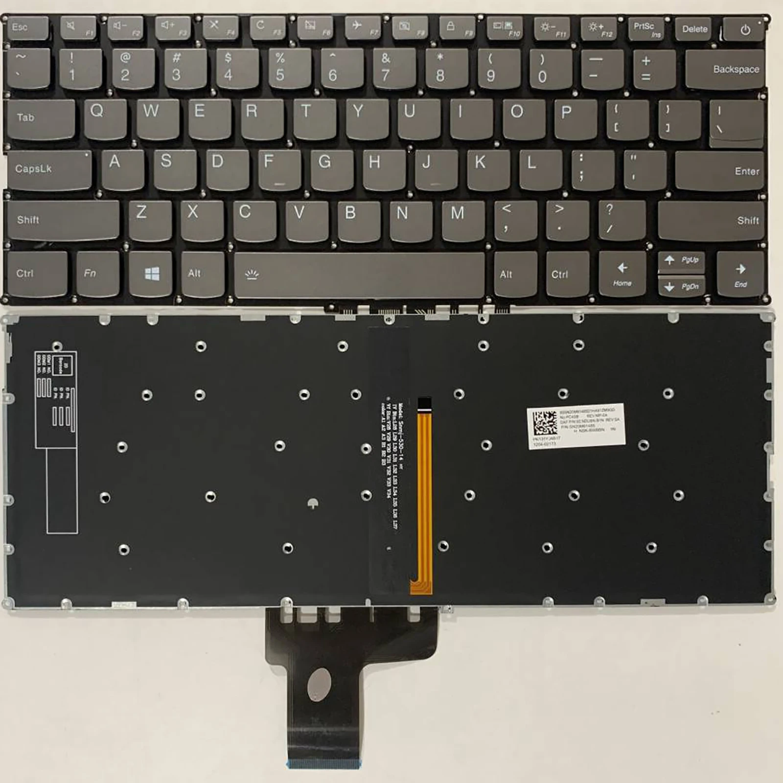 Laptop keyboard US Layout for Lenovo IdeaPad 320S-13IKB 720S-13IKB 720S-14IKB 320S-13