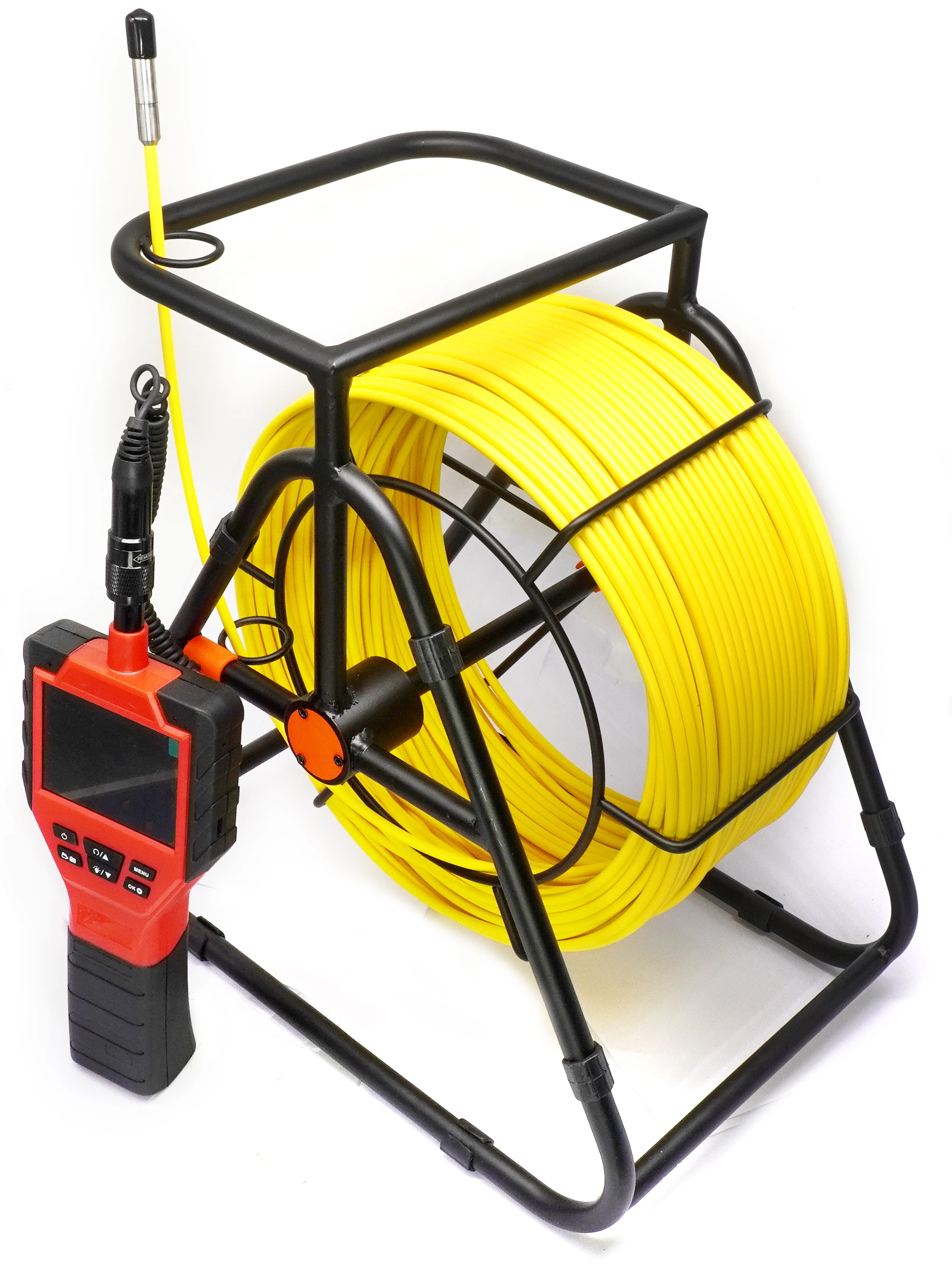 2025 New 9MM 30M Sewer Pipe Borescope Inspection Camera IP68 Drain Sewer Pipeline Articulating Video Endoscope With 3.5